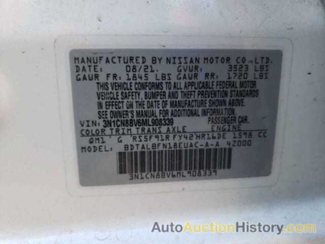 NISSAN VERSA S, 3N1CN8BV6ML908339