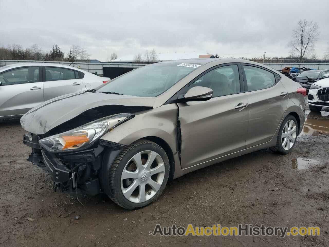 2013 HYUNDAI ELANTRA GLS, 5NPDH4AE4DH448441