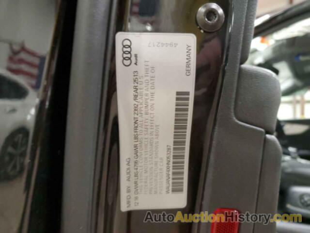 AUDI A4 PREMIUM, WAUANAF4XHN053287