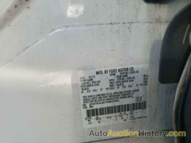 FORD EDGE SEL, 2FMTK4J81FBB37941