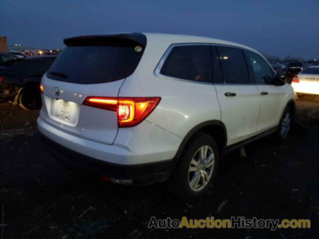 HONDA PILOT LX, 5FNYF5H16JB023250