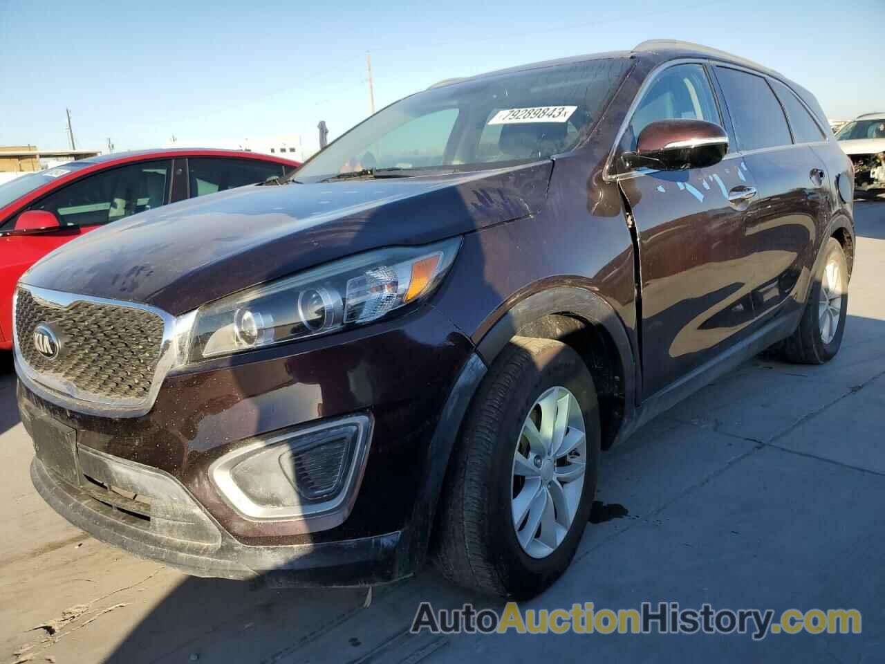 2016 KIA SORENTO LX, 5XYPG4A36GG050643