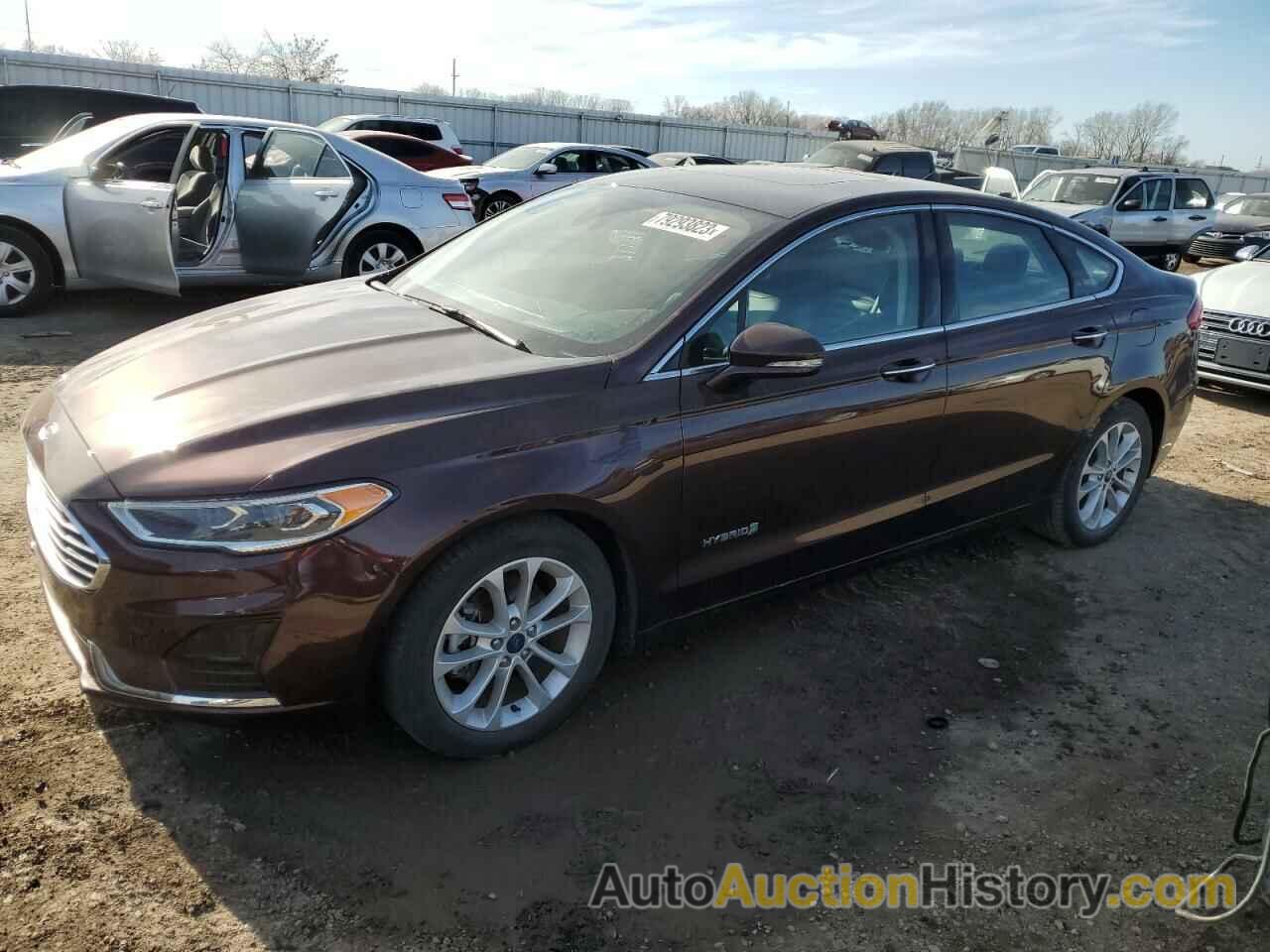 FORD FUSION SEL, 3FA6P0MU5KR168521