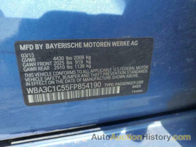 BMW 3 SERIES I SULEV, WBA3C1C55FP854190