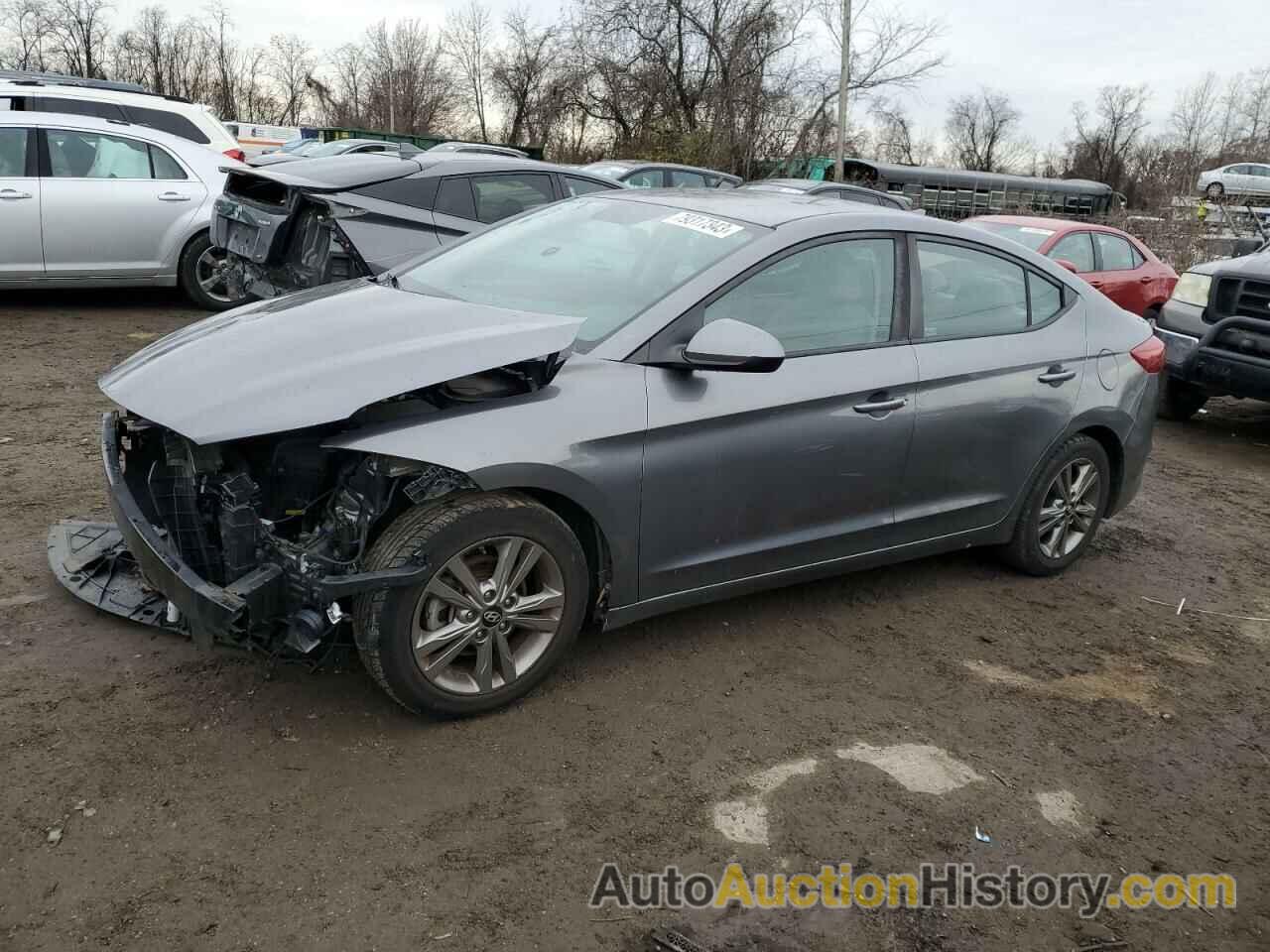 2018 HYUNDAI ELANTRA SEL, 5NPD84LF1JH363493