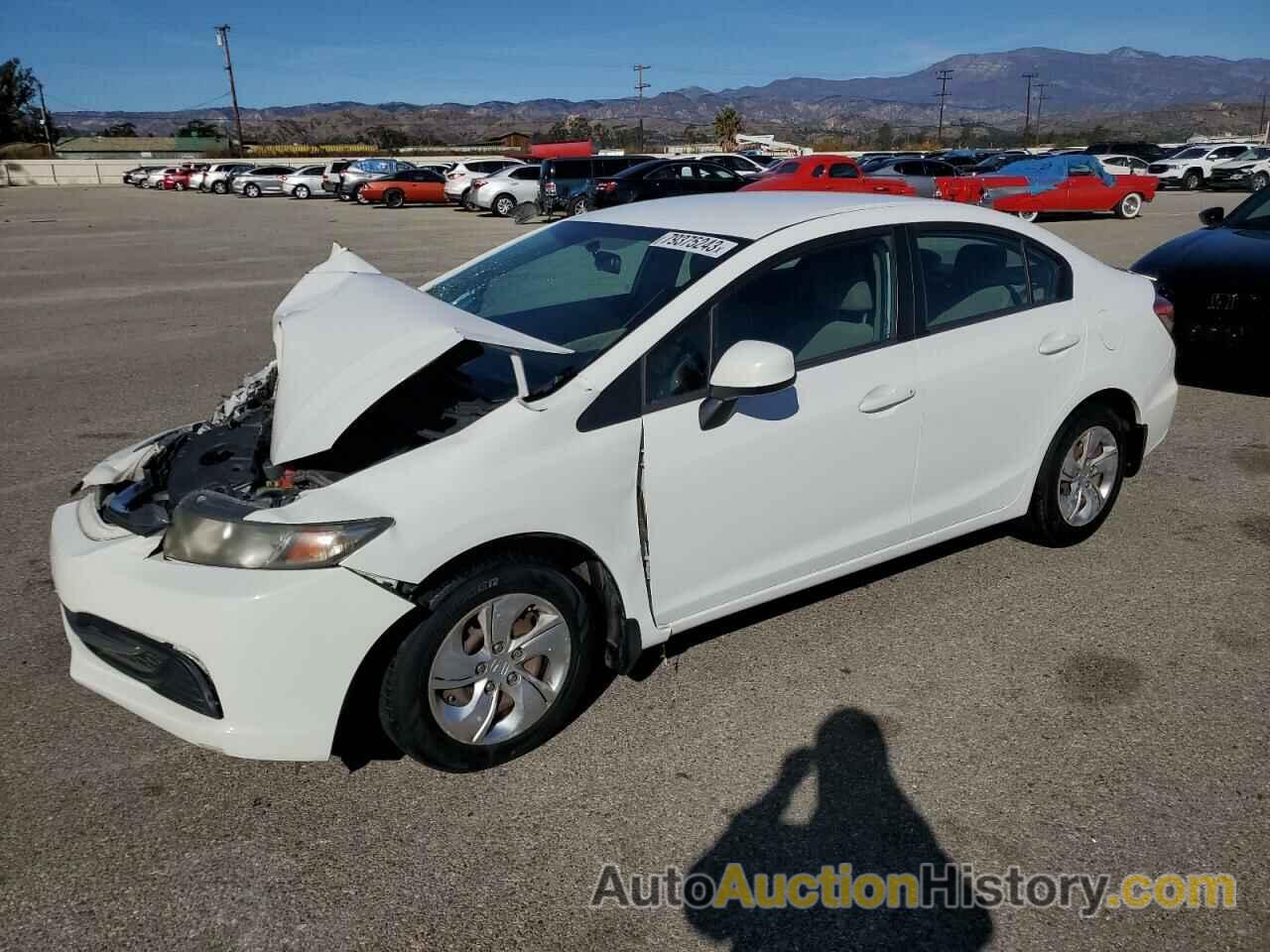 HONDA CIVIC LX, 19XFB2F58DE217781