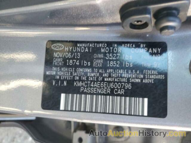 HYUNDAI ACCENT GLS, KMHCT4AE6EU600796