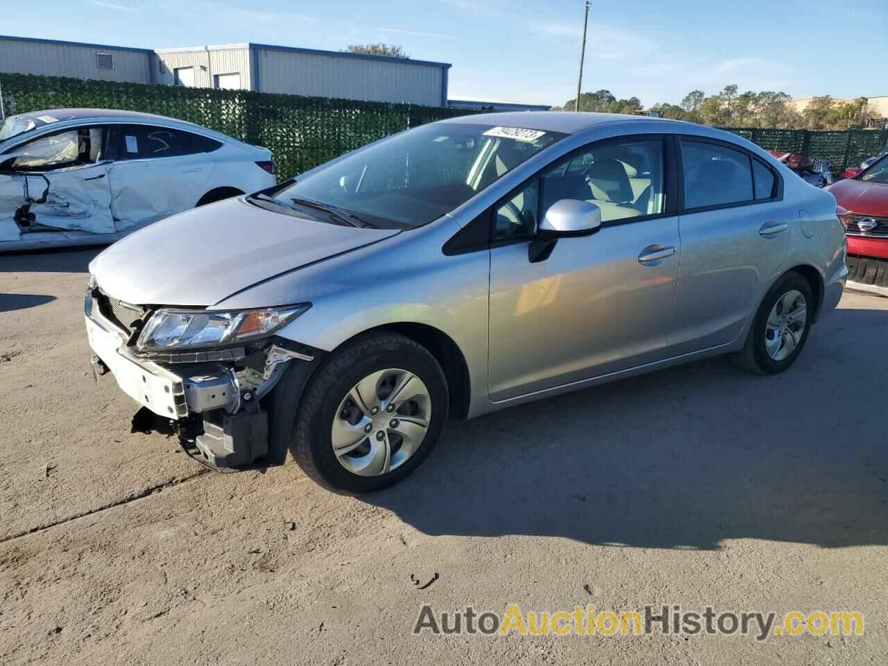 2013 HONDA CIVIC LX, 19XFB2F56DE051311