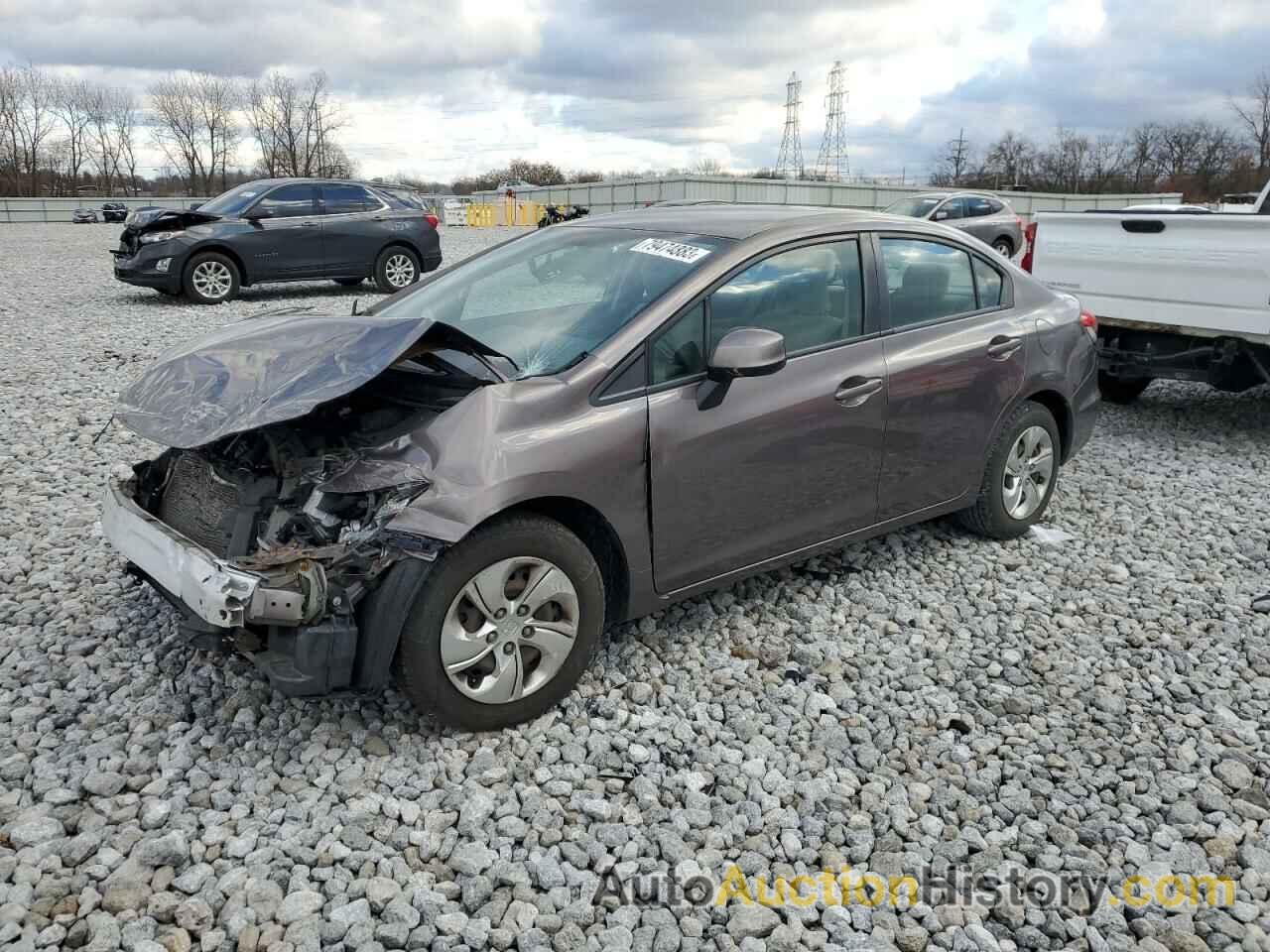 HONDA CIVIC LX, 19XFB2F54DE294616