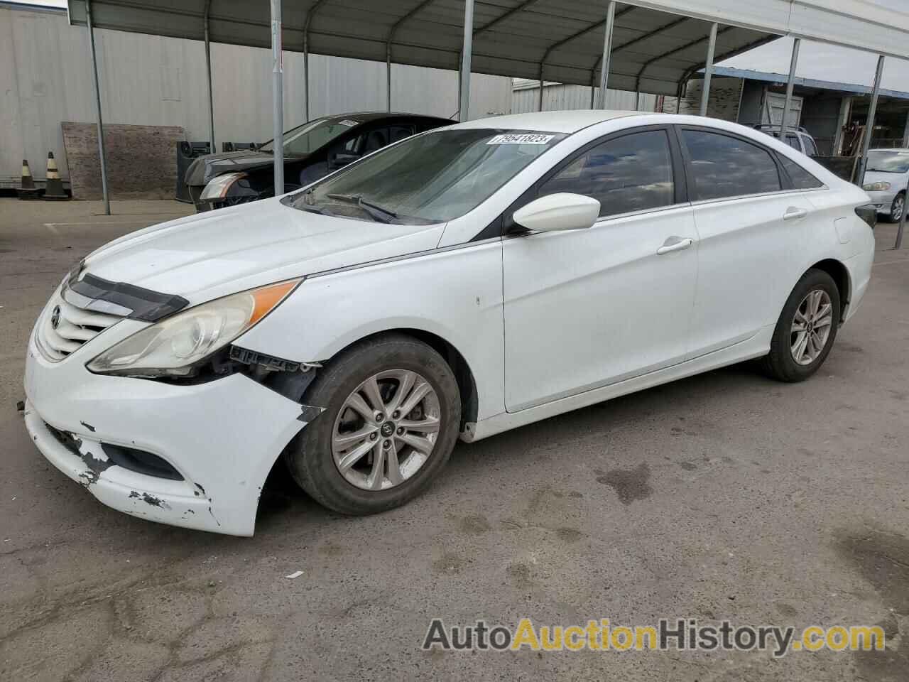 2013 HYUNDAI SONATA GLS, 5NPEB4AC6DH665168