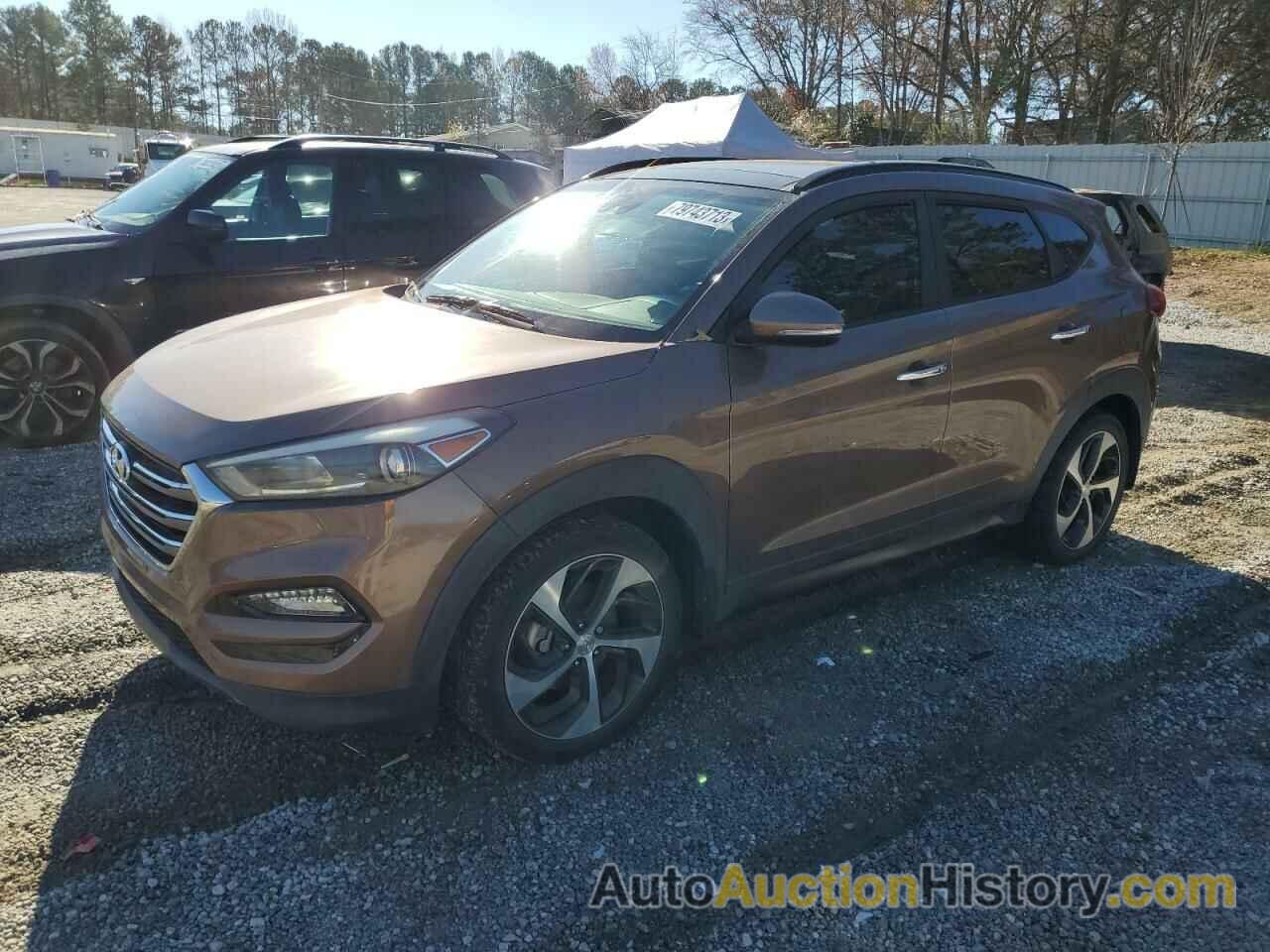 2016 HYUNDAI TUCSON LIMITED, KM8J3CA20GU026352