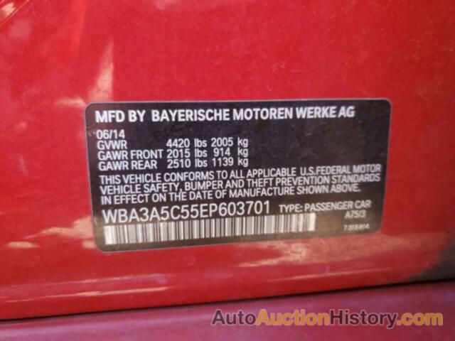 BMW 3 SERIES I, WBA3A5C55EP603701