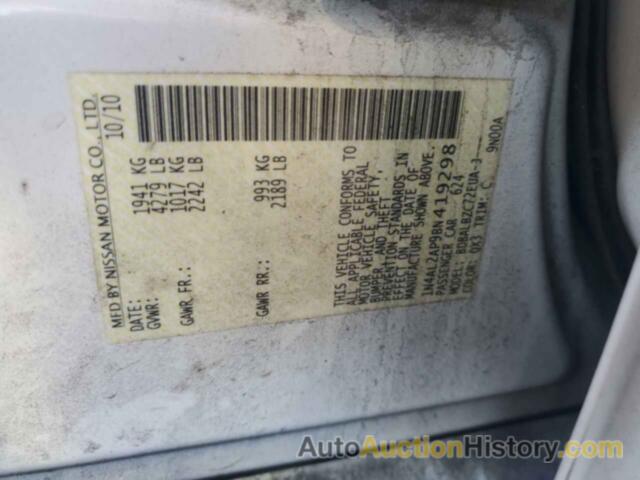 NISSAN ALTIMA BASE, 1N4AL2AP9BN419298