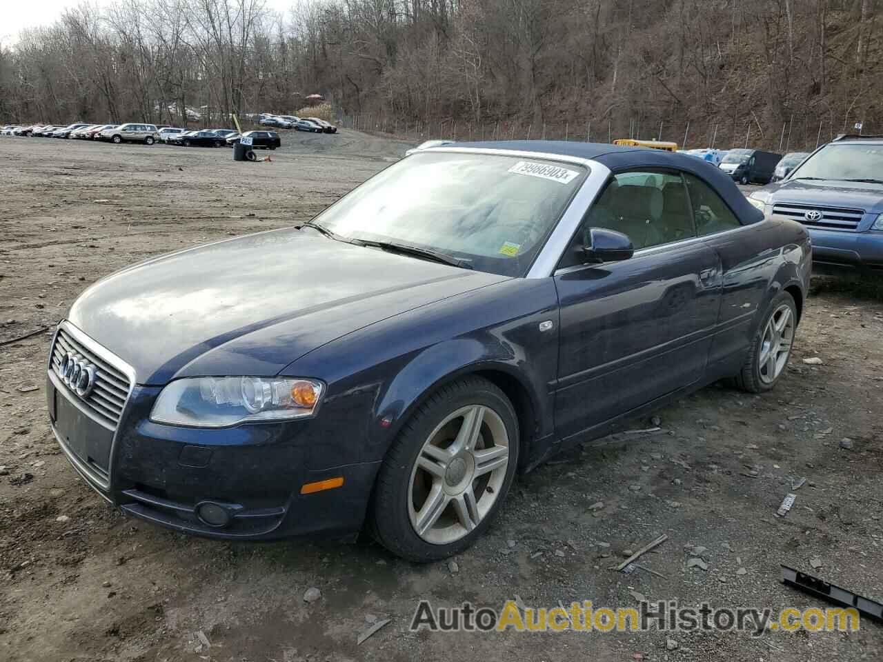 2007 AUDI ALL OTHER 2.0T CABRIOLET QUATTRO, WAUDF48H87K019635