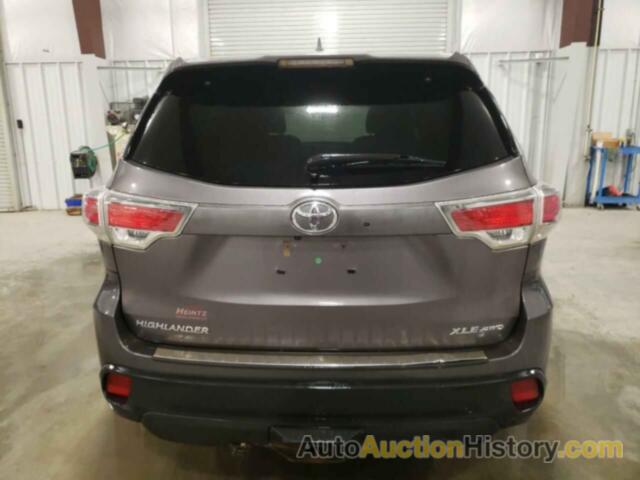 TOYOTA HIGHLANDER XLE, 5TDJKRFH5FS177309