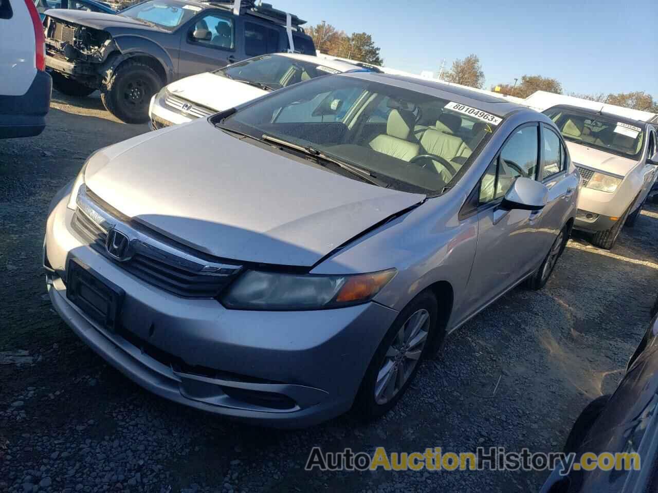 2012 HONDA CIVIC EXL, 19XFB2F93CE329163