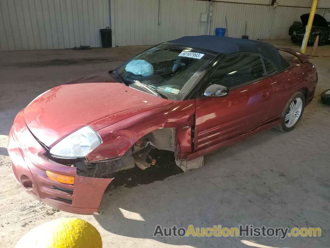 MITSUBISHI ECLIPSE SPYDER GT, 4A3AE55H25E010473