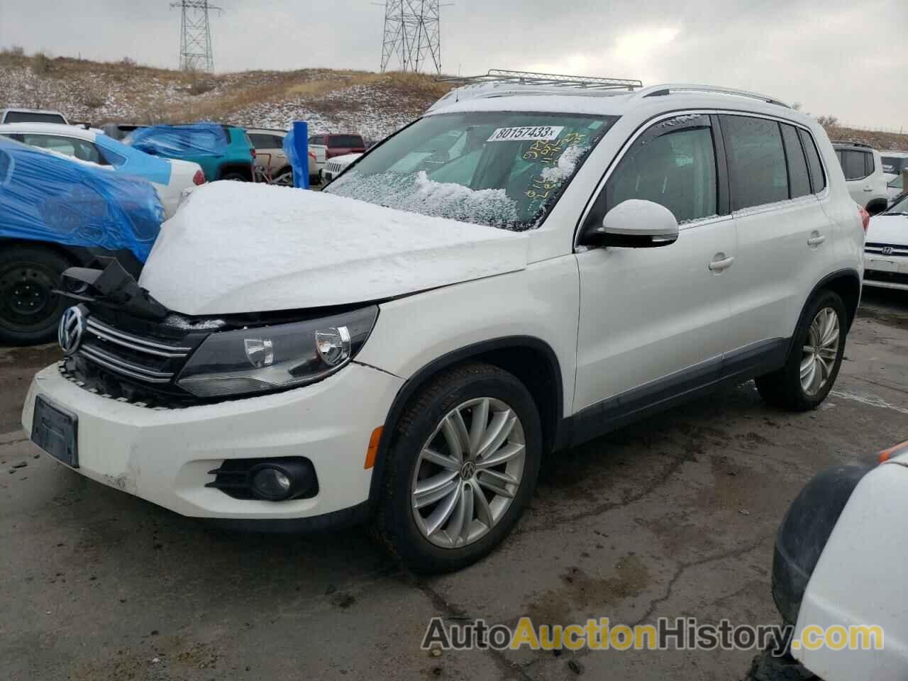 VOLKSWAGEN TIGUAN S, WVGBV7AX9CW604092