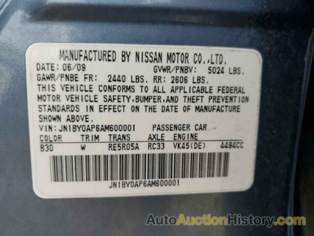 INFINITI M45 BASE, JN1BY0AP6AM600001