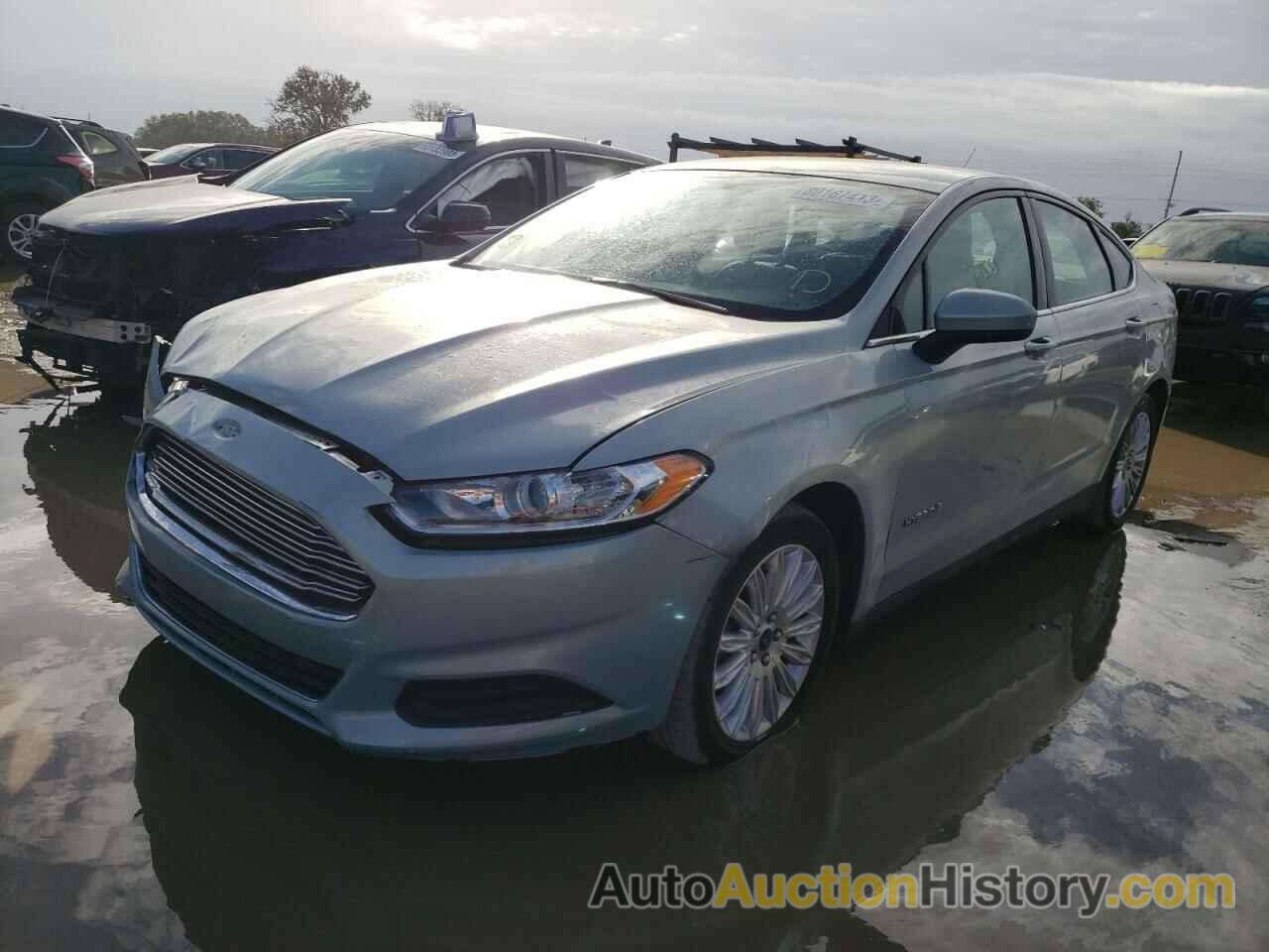 2014 FORD FUSION S HYBRID, 3FA6P0UU5ER282121