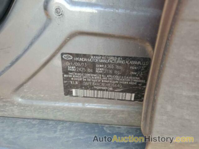 HYUNDAI SONATA GLS, 5NPEB4AC8EH826640