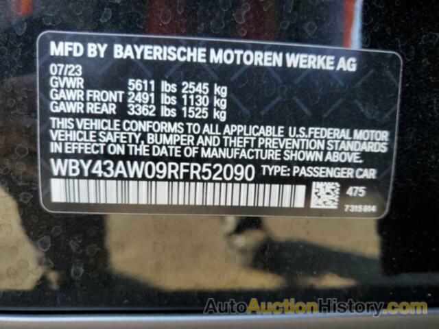 BMW I4 EDRIVE3, WBY43AW09RFR52090