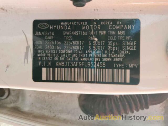 HYUNDAI TUCSON GLS, KM8JT3AF9FU952458