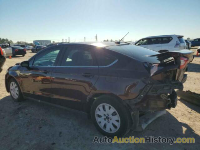 FORD FUSION S, 3FA6P0G72DR323700