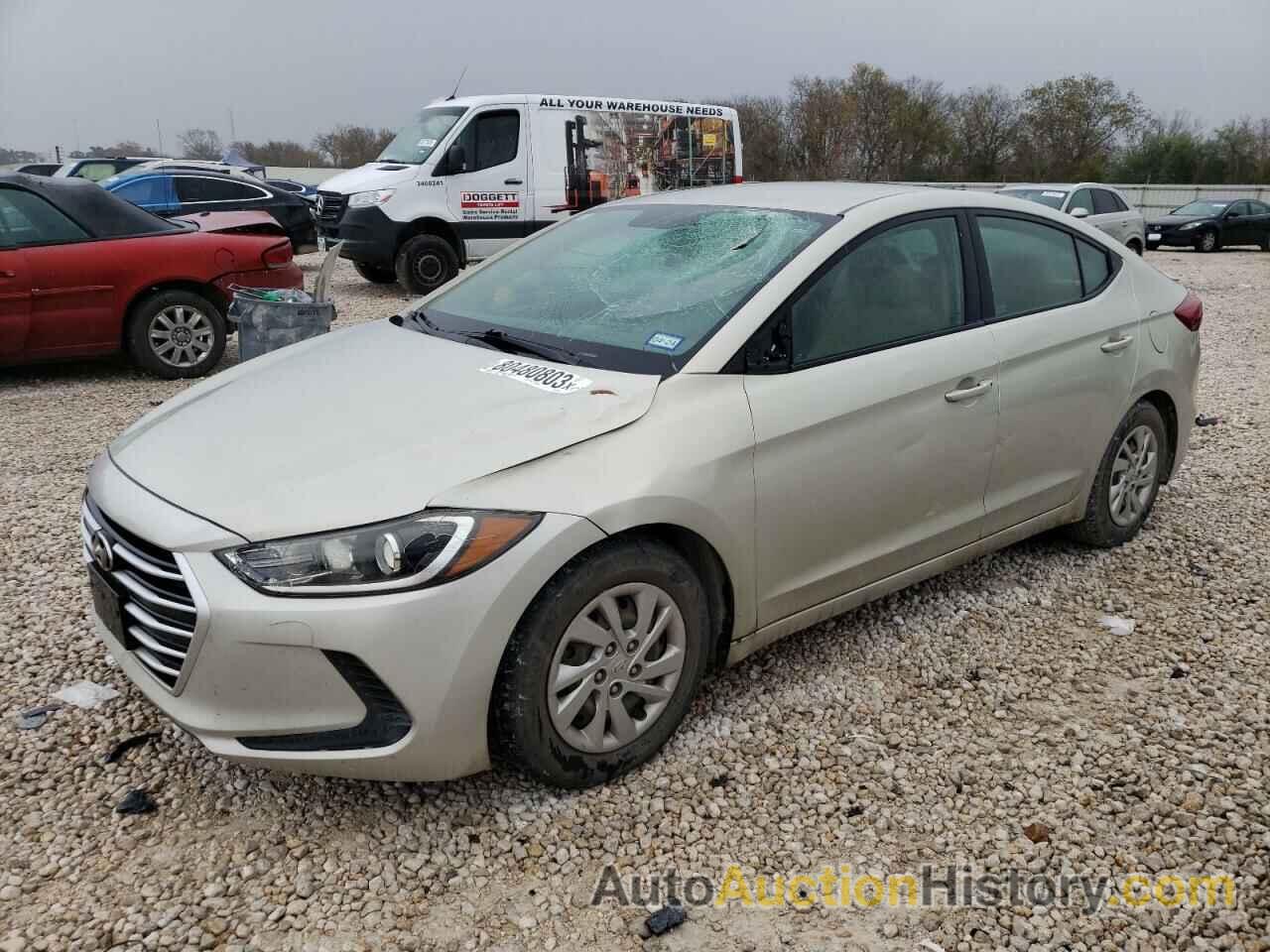 2017 HYUNDAI ELANTRA SE, KMHD74LF0HU399061