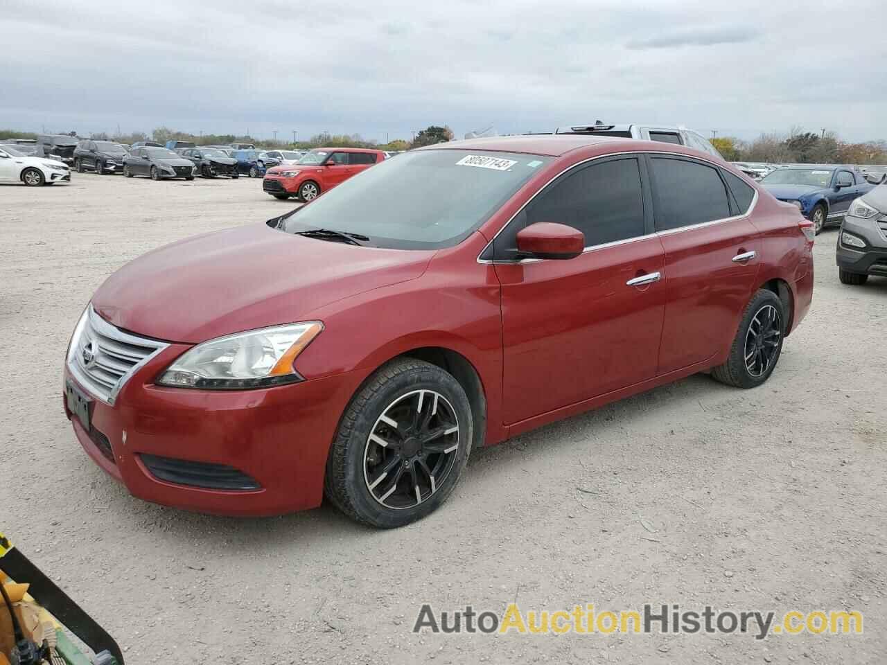 2013 NISSAN SENTRA S, 3N1AB7AP5DL731411