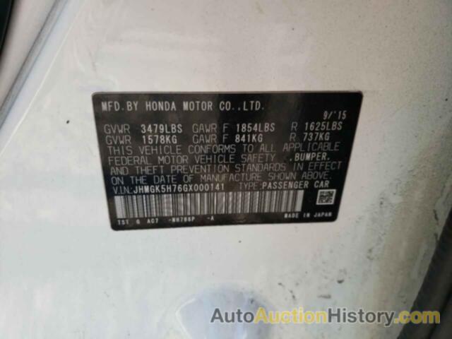 HONDA FIT EX, JHMGK5H76GX000141