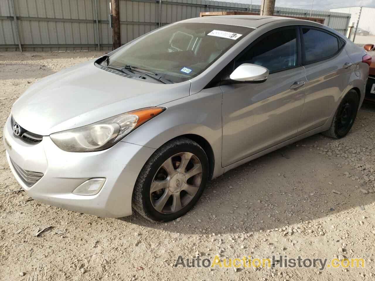 2013 HYUNDAI ELANTRA GLS, KMHDH4AE3DU605488