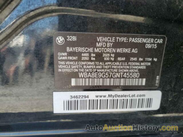 BMW 3 SERIES I SULEV, WBA8E9G57GNT45580