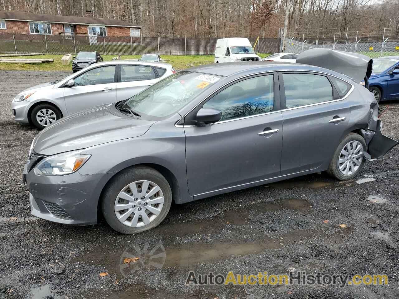 2019 NISSAN SENTRA S, 3N1AB7AP2KY244862