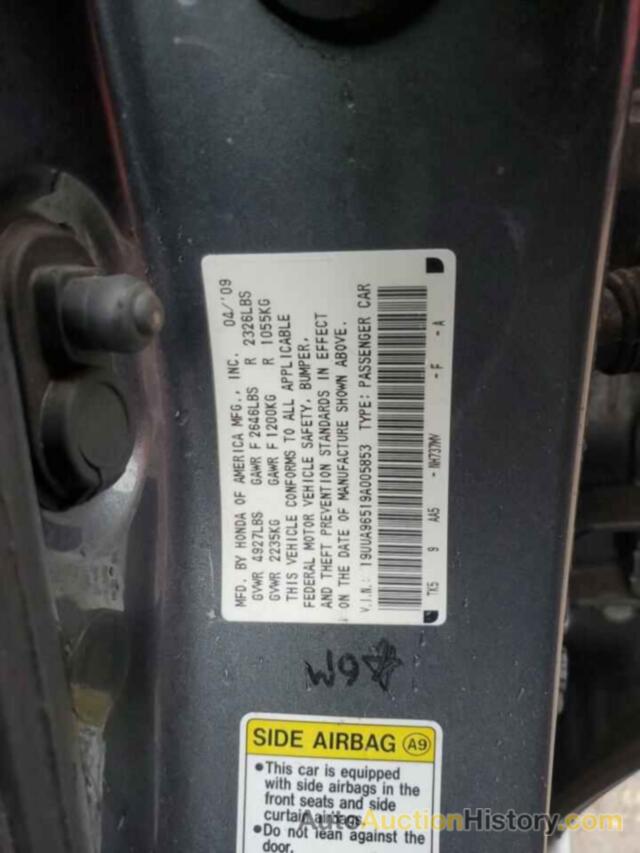 ACURA TL, 19UUA96519A005853