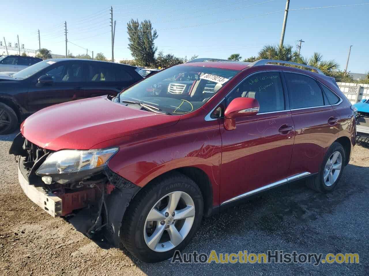 LEXUS RX350 350, 2T2BK1BA2BC098564