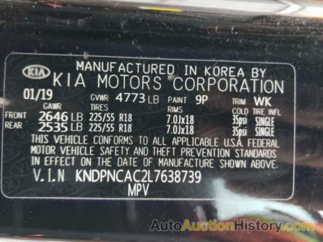 KIA SPORTAGE EX, KNDPNCAC2L7638739