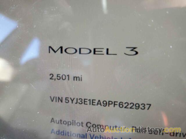 TESLA MODEL 3, 5YJ3E1EA9PF622937