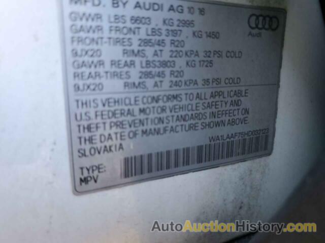 AUDI Q7 PREMIUM PLUS, WA1LAAF75HD032123