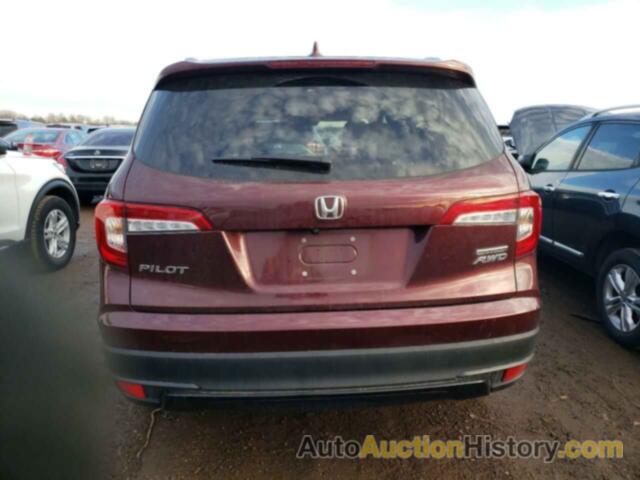 HONDA PILOT SE, 5FNYF6H23NB084396