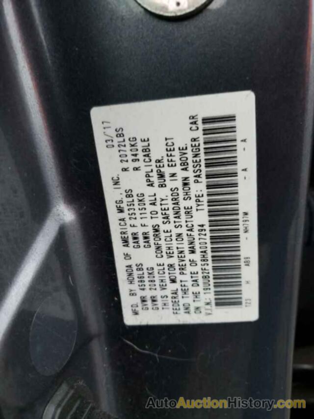 ACURA TLX TECH, 19UUB2F58HA007294