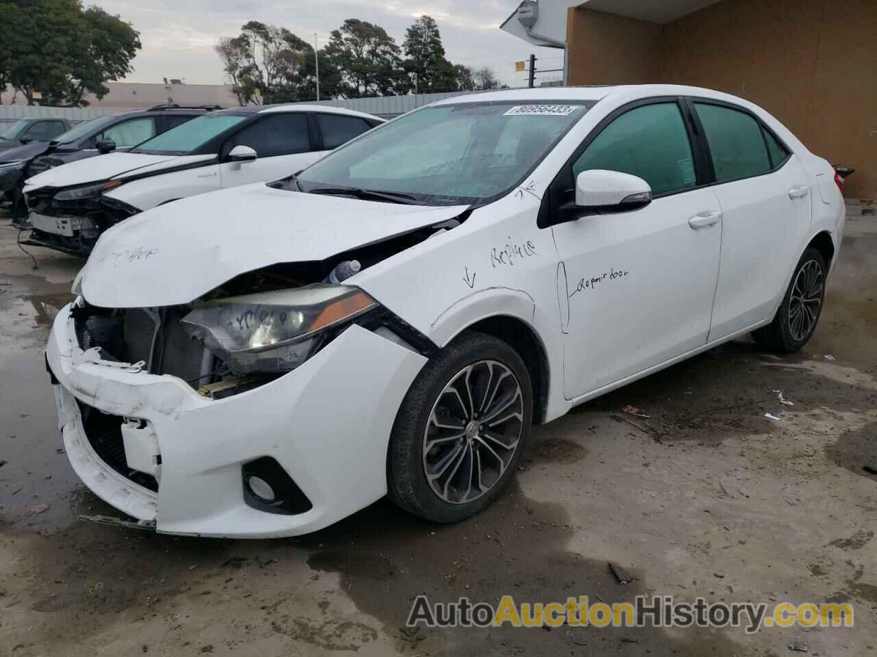 TOYOTA COROLLA L, 5YFBURHE0GP425588