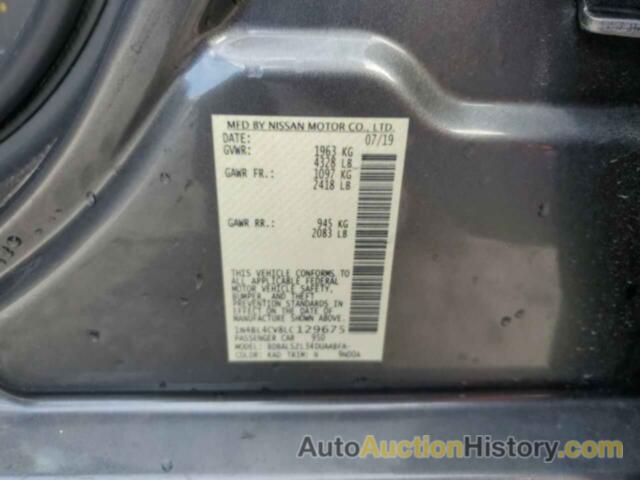 NISSAN ALTIMA SR, 1N4BL4CV8LC129675