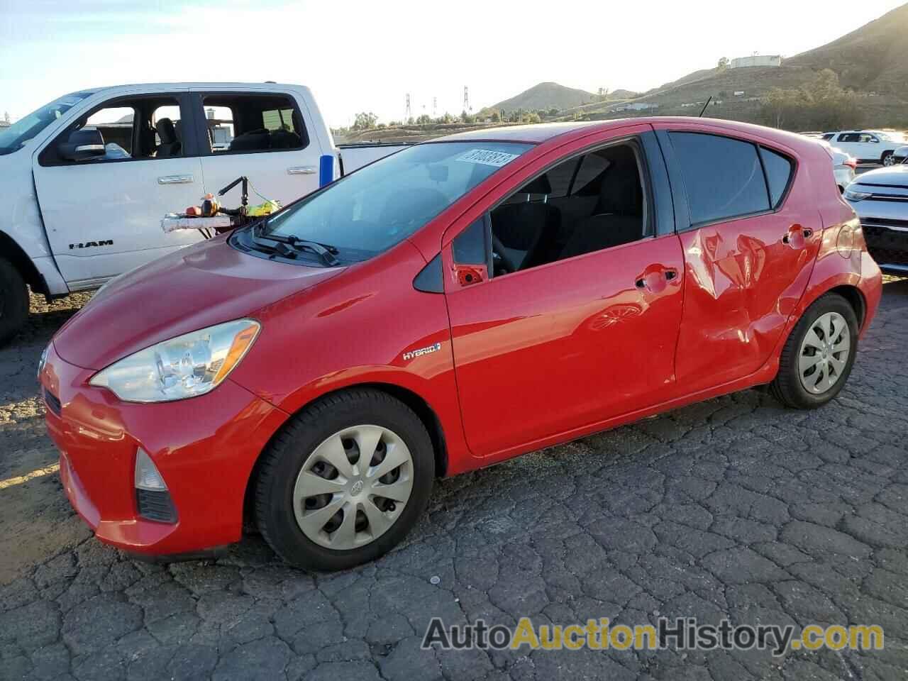 TOYOTA PRIUS, JTDKDTB38C1008531