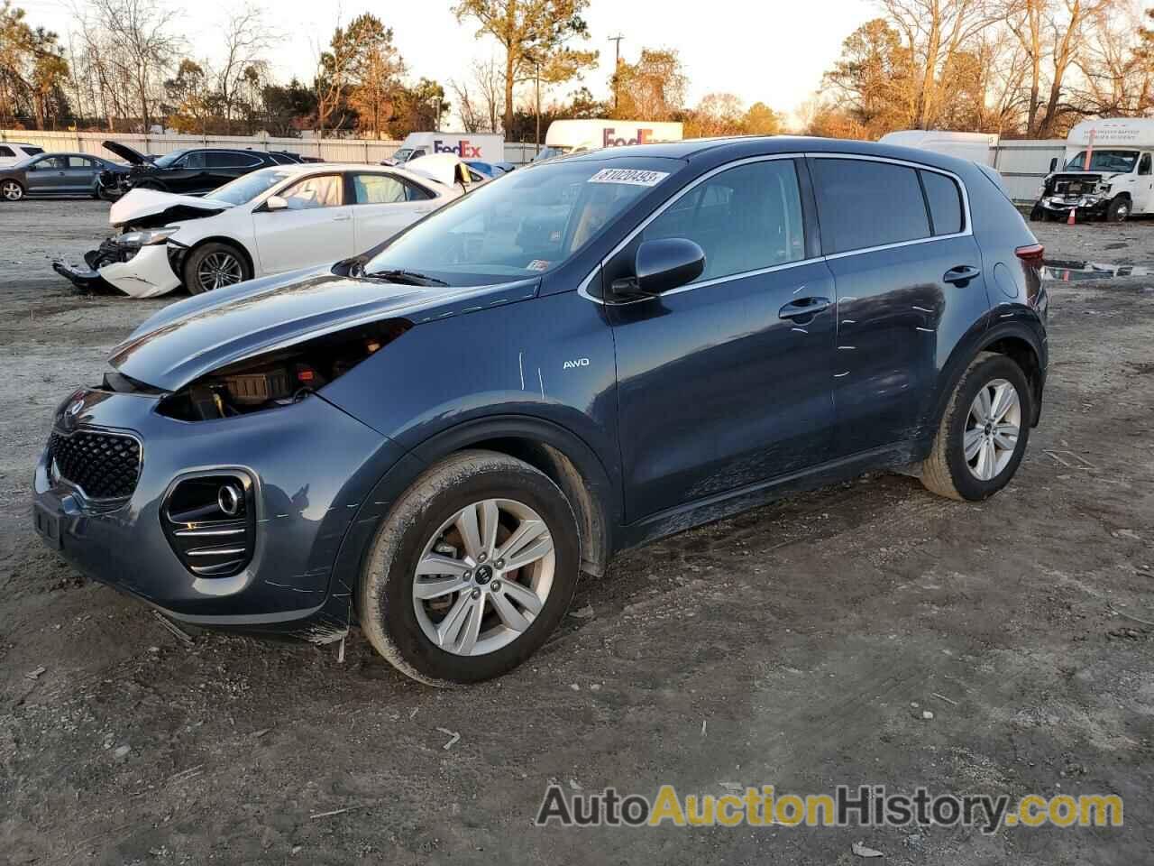 KIA SPORTAGE LX, KNDPMCAC1H7245891