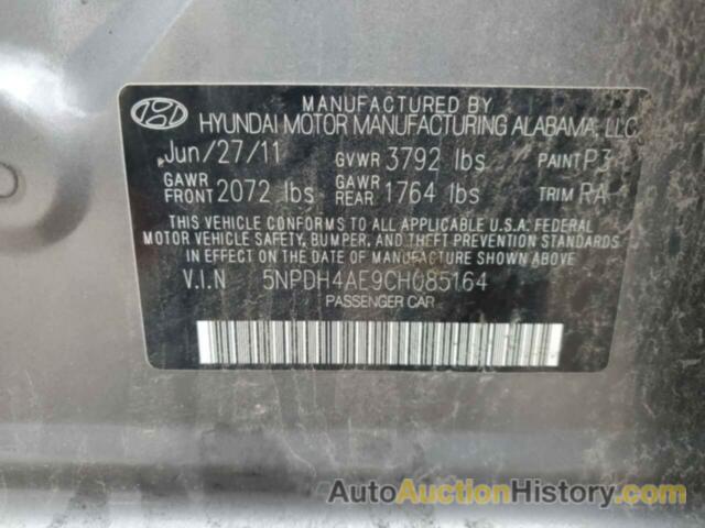 HYUNDAI ELANTRA GLS, 5NPDH4AE9CH085164