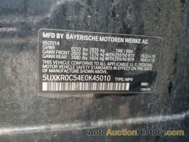 BMW X5 XDRIVE35I, 5UXKR0C54E0K45010