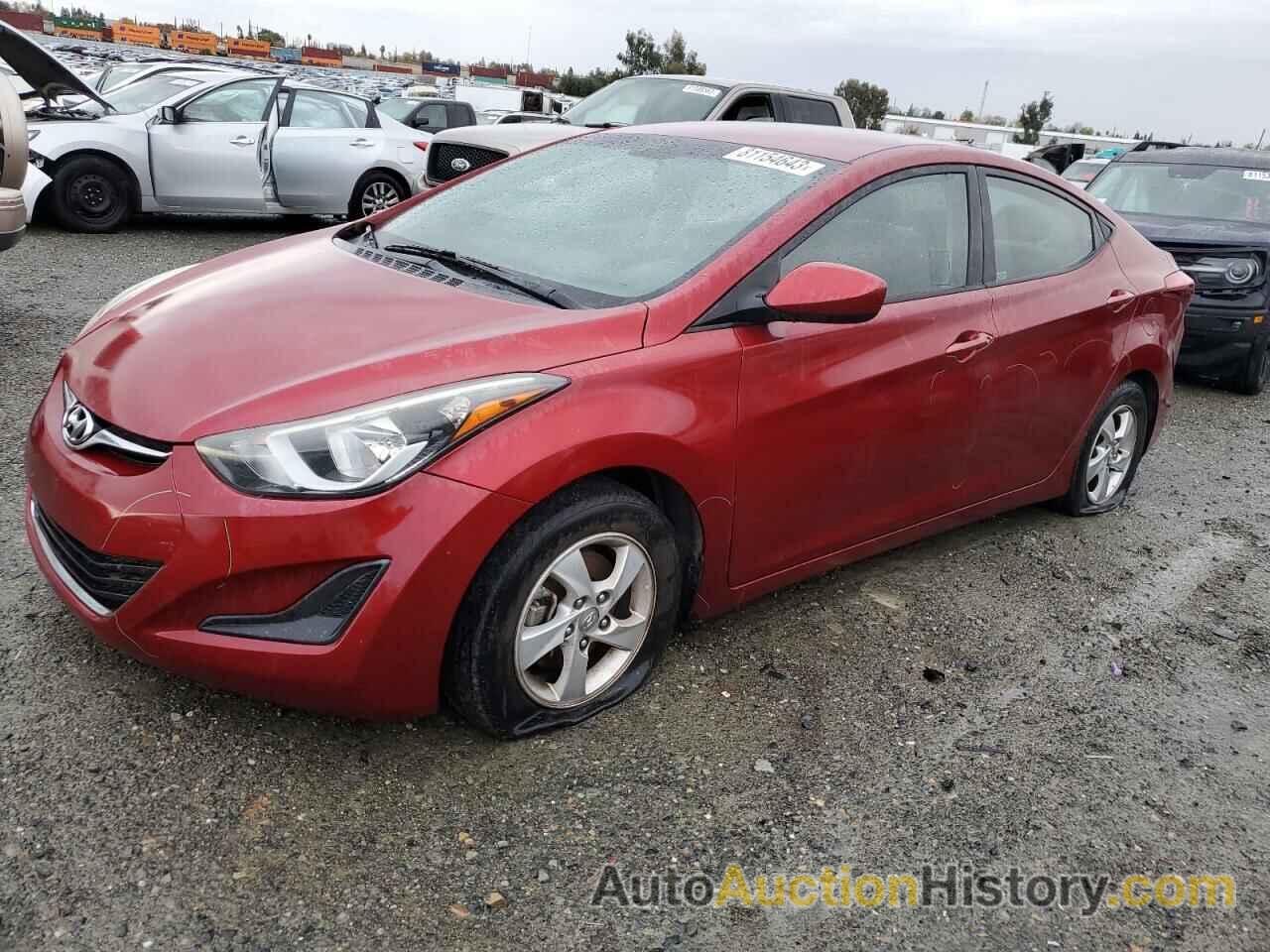 HYUNDAI ELANTRA SE, 5NPDH4AE5EH531491