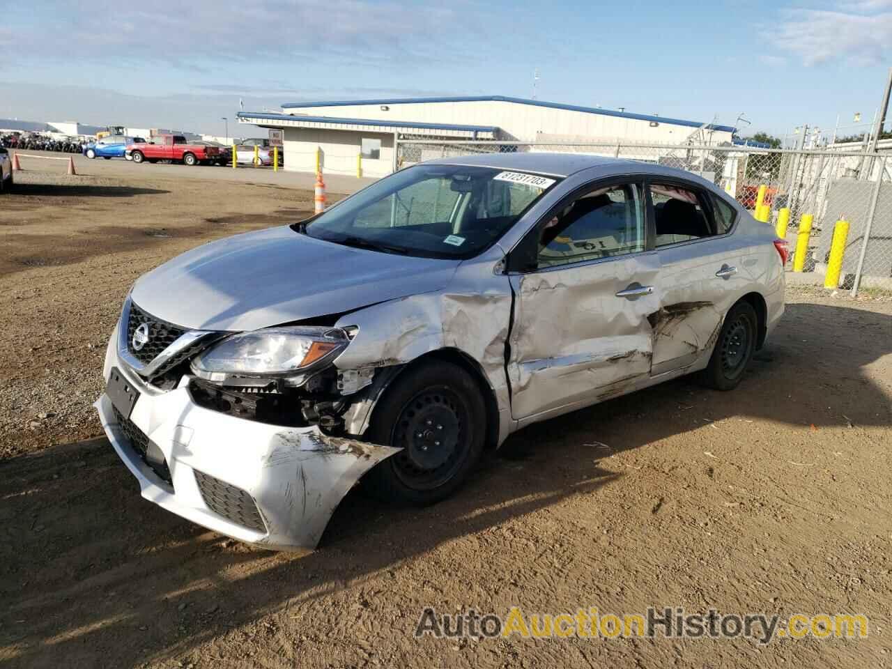 NISSAN SENTRA S, 3N1AB7AP1KY406772