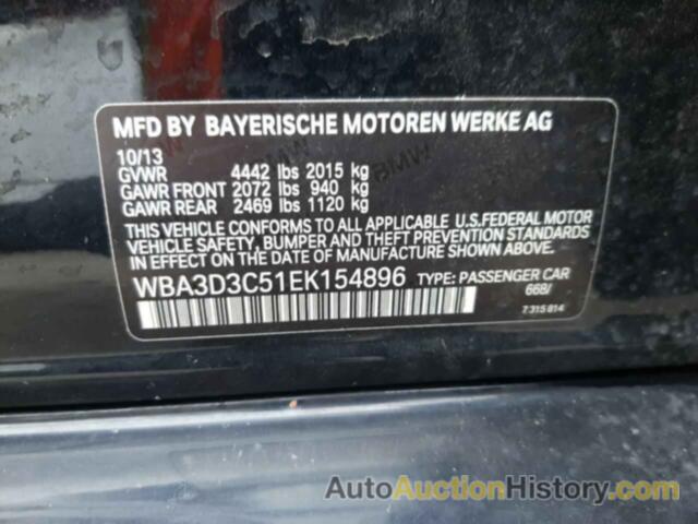 BMW 3 SERIES D, WBA3D3C51EK154896